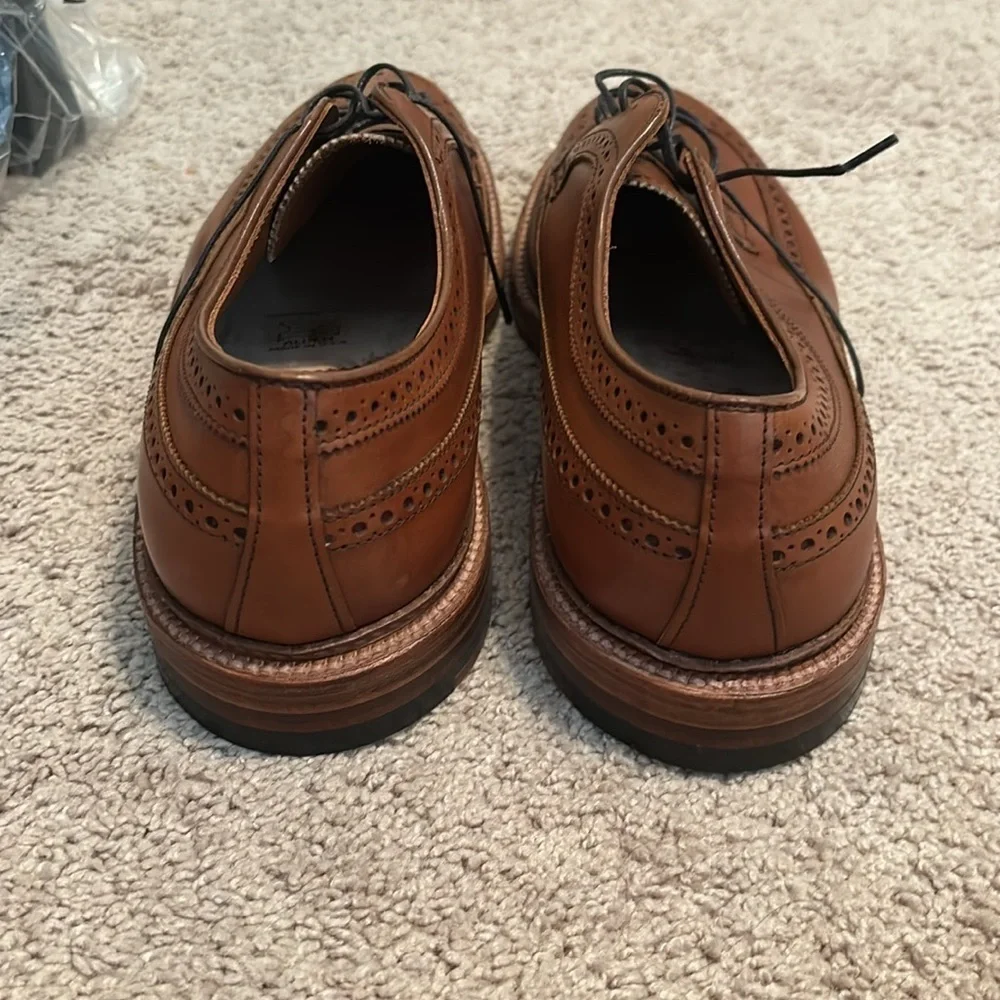 J Crew Alden® for J.Crew longwing bluchers in tobacco 18582